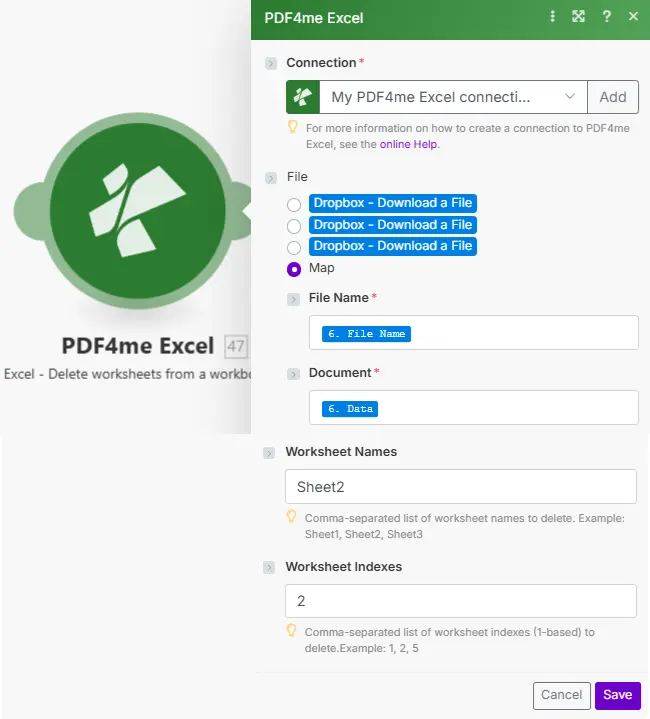 Excluir planilha do Excel